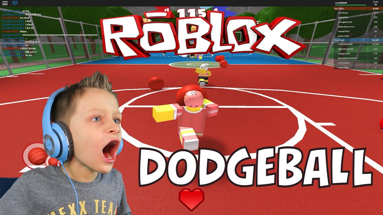 7 Year Old Having Fun Playing Dodgeball In Roblox Knocks Down His Teammate Kid Gaming Youtube - 7 year olds roblox