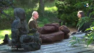 Olivier Reigen Wang Genh, maître du bouddhisme zen - Interview sur France 3 TV - juin 2019