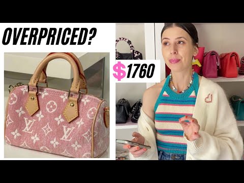 DO I NEED the PINK DENIM NANO SPEEDY?- best preloved Louis Vuitton