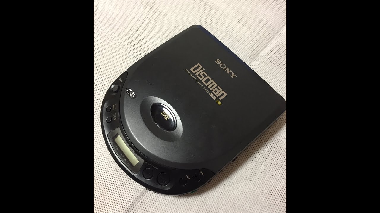 SONY Discman D-120 - YouTube