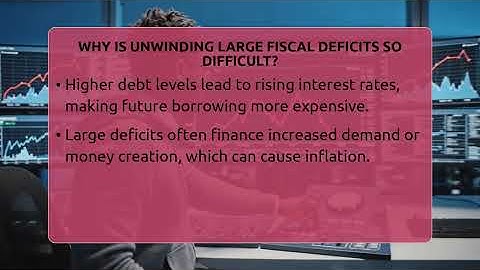 Why Is Unwinding Large Fiscal Deficits So Difficult? - Inflation Insight Channel