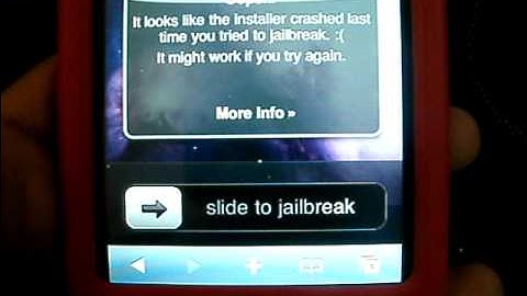 How to JailBreak your iPod without your computer.