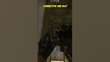 Connector One Way Smoke On Mirage CSGO #shorts