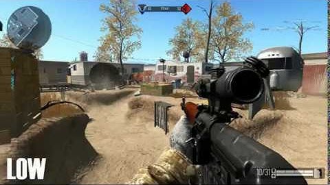 WARFACE HIGH Graphics VS LOW