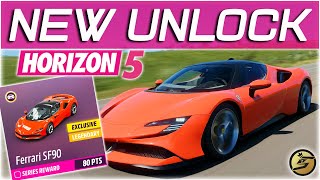 How To Get Ferrari SF90 Stradale UNLOCK in Forza Horizon 5 Autumn Festival Playlist Completion FH5