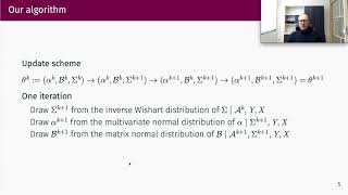 Karl Oskar Ekvall – Convergence Analysis of a collapsed Gibbs Sampler for Bayesian Vector Autoregr.