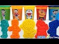 Doraemon Colors Play Doh with Cookie Cutter Surprise Toy ドラえもん