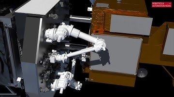 A robot that fixes satellites, built by SSL for Nasa