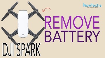 DJI Spark - How to Remove and Insert Battery