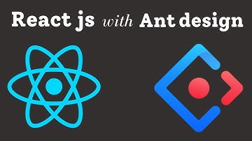 Install Ant design with react JS application