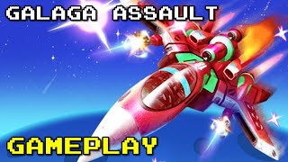 Galaga Assault gameplay