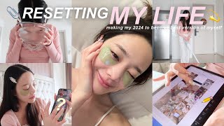 [SUB]How to become the best version of YOU 2024✨| vision board ,เซ็ทเป้าหมาย, selfcare l Beamsareeda