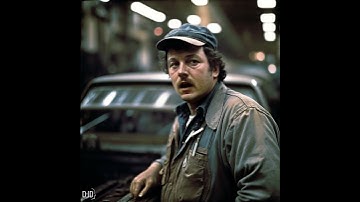 Synthetic Portraits: Car Assembly Line Worker (Deepfake)