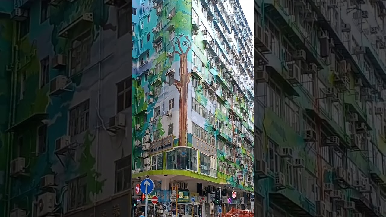 A unique commercial Building in Mongkok,Hongkong,check this out