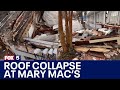 DRONE VIDEO: Mary Mac&#39;s Team Room&#39;s roof collapses | FOX 5 News