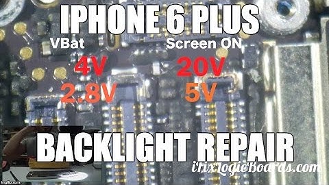 iPhone 6 Plus Backlight repair