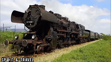 STAR-Stoomtrein rijdt door Veendam, op weg naar Stadskanaal! // Dutch steam train passby, 9-5-2024!