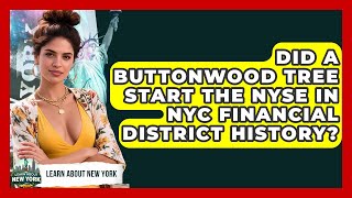 Did A Buttonwood Tree Start The NYSE In NYC Financial District History - Learn About New York