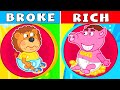 Rich Baby vs Broke Baby #2. Kids Stories | Lion Family | Cartoon for Kids