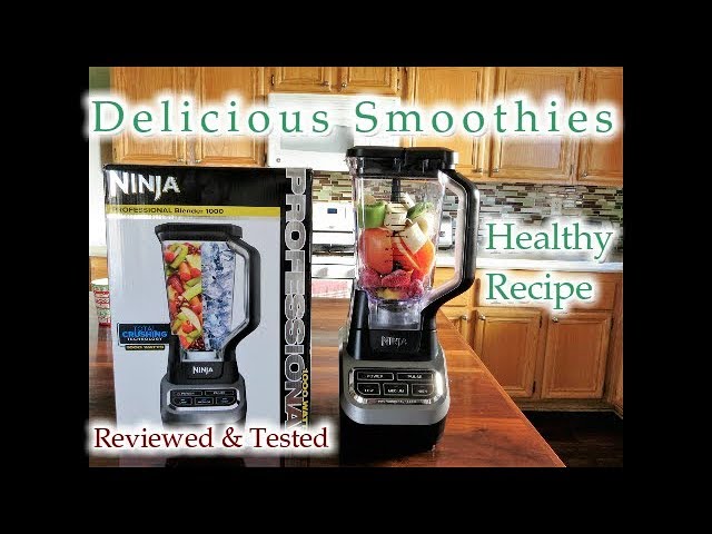 Review Ninja NJ601AMZ Professional Blender for Smoothies & Shakes I LOVE  IT! 