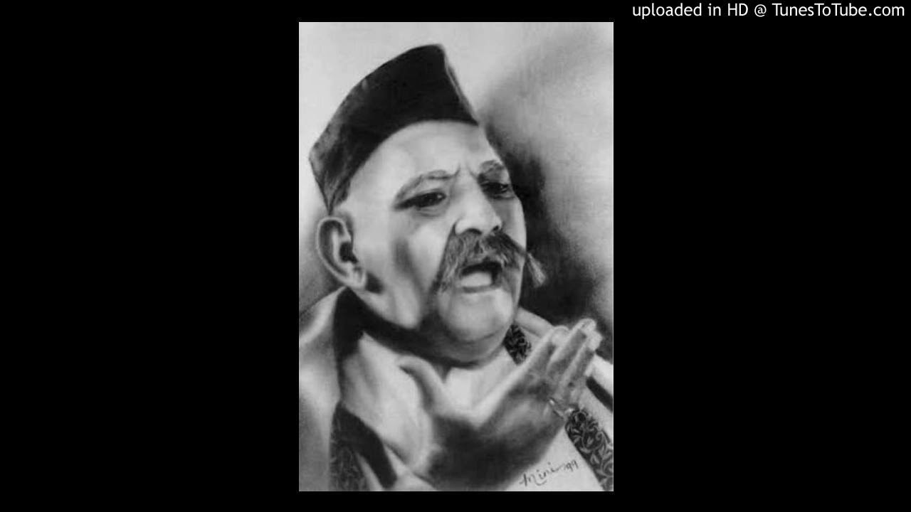 Ustad Bade Ghulam Ali Khan   ka karoon sajani   thumri live in concert