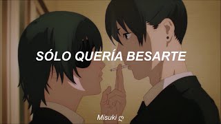 ''pero me ofreciste un beso, ¿por qué?''