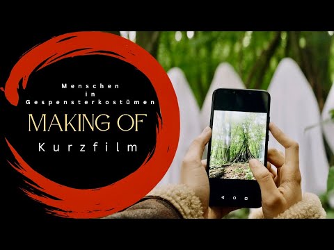 Menschen in Gespensterkostümen - Making of - Kurzfilm - @DechangemanFun