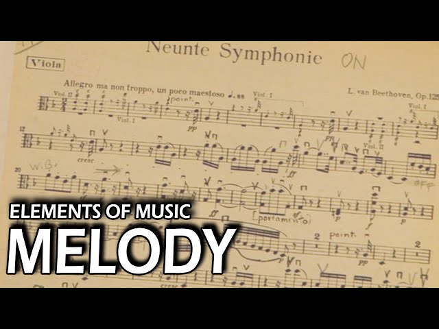 Elements of Music - Melody class=