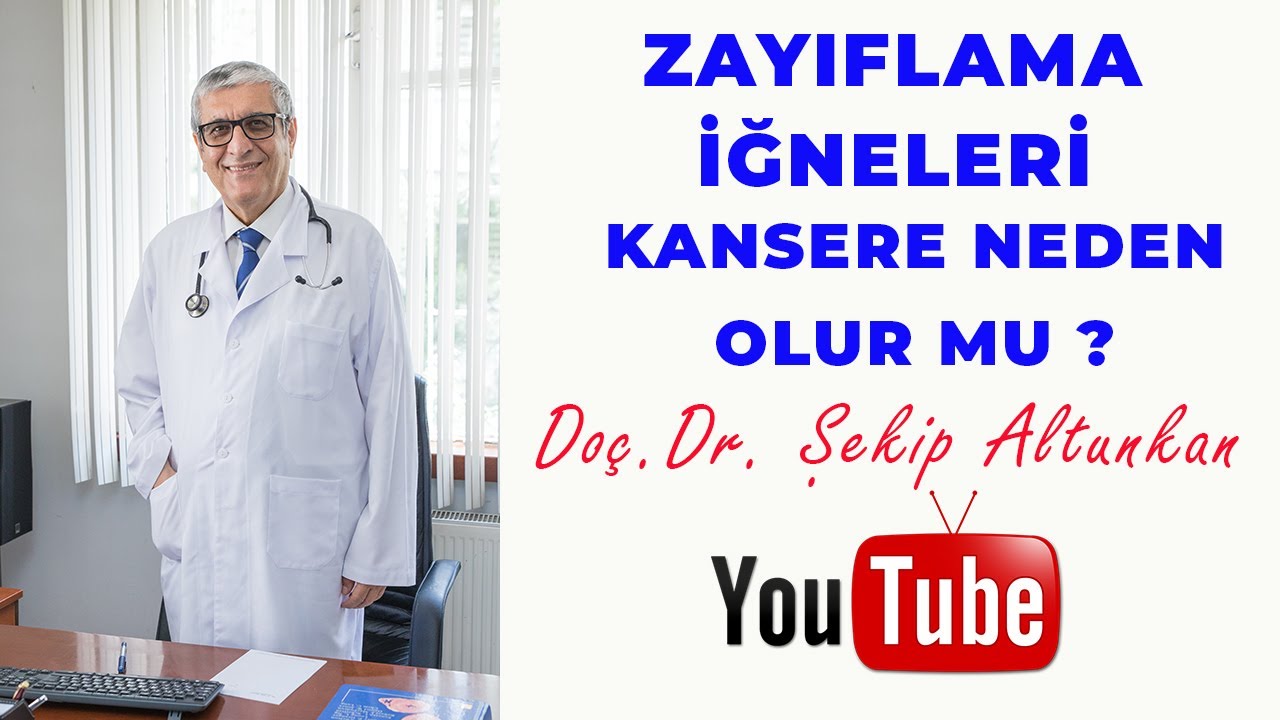Zayıflama İğneleri Kansere Neden Olur mu? / Doç.Dr. Şekip Altunkan / 88.Bölüm /4K