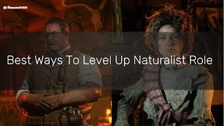 Best Ways To Level Up Naturalist Role In Red Dead Online