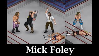 Fire Pro Wrestling World - (Bill McClintock) Mick Foley