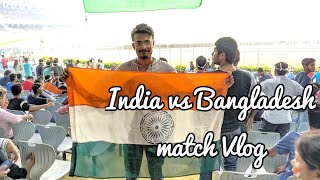 INDIA vs BANGLADESH football match 2019 vlog..☺️