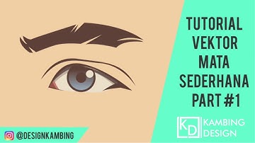 TUTORIAL MEMBUAT VEKTOR MATA SEDERHANA DENGAN COREL DRAW X7