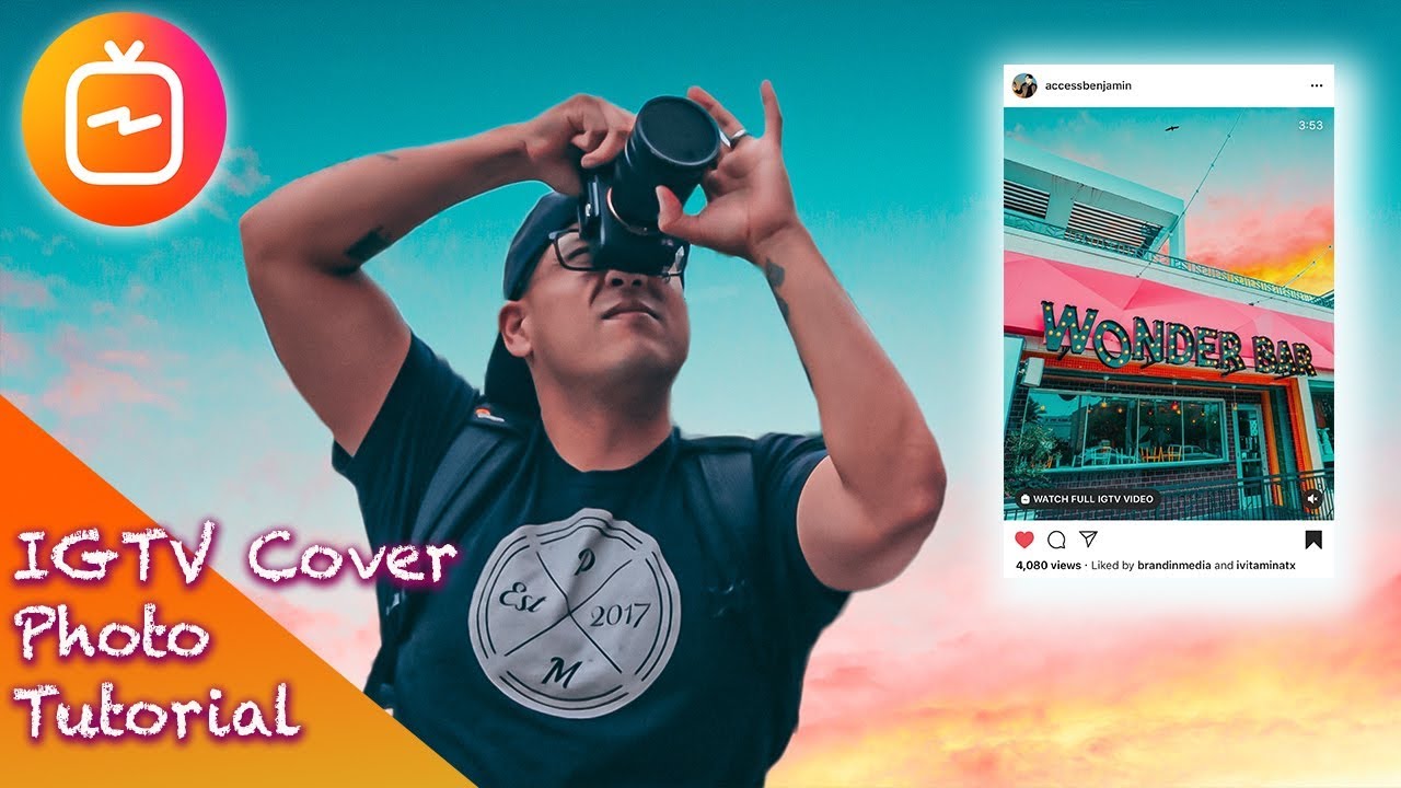 How To Really Make A Great IGTV Cover Photo! - YouTube