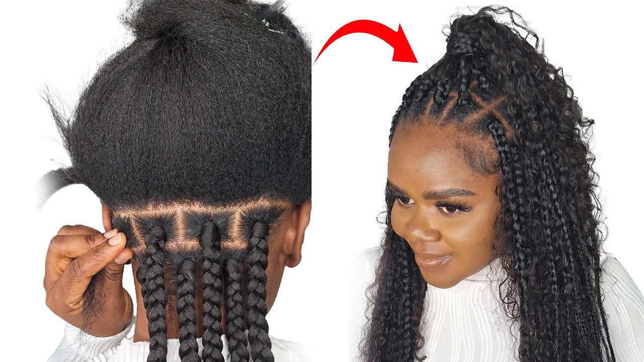Easiest Box Braid Turtorial!!!