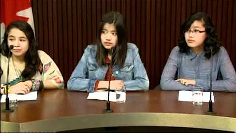 Girls Government Press Conference April 18th 2012