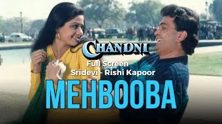 Mehbooba #Chandni #RishiKapoor #Sridevi