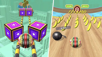 🎱 Going Balls ⚽️ Gameplay Level 78 ➕ 🍌Banana Frenzy Level 🍌 Walkthrough All Levels (Android, iOS)