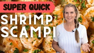 Super Quick Shrimp Scampi | Easy Dinner Recipe image
