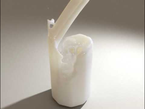 Realflow+Vray4C4D FastSSS = Milk - YouTube