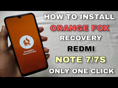 OrangeFox Recovery On Redmi Note 7/7S | How to Install Twrp Recovery Redmi note 7/7S