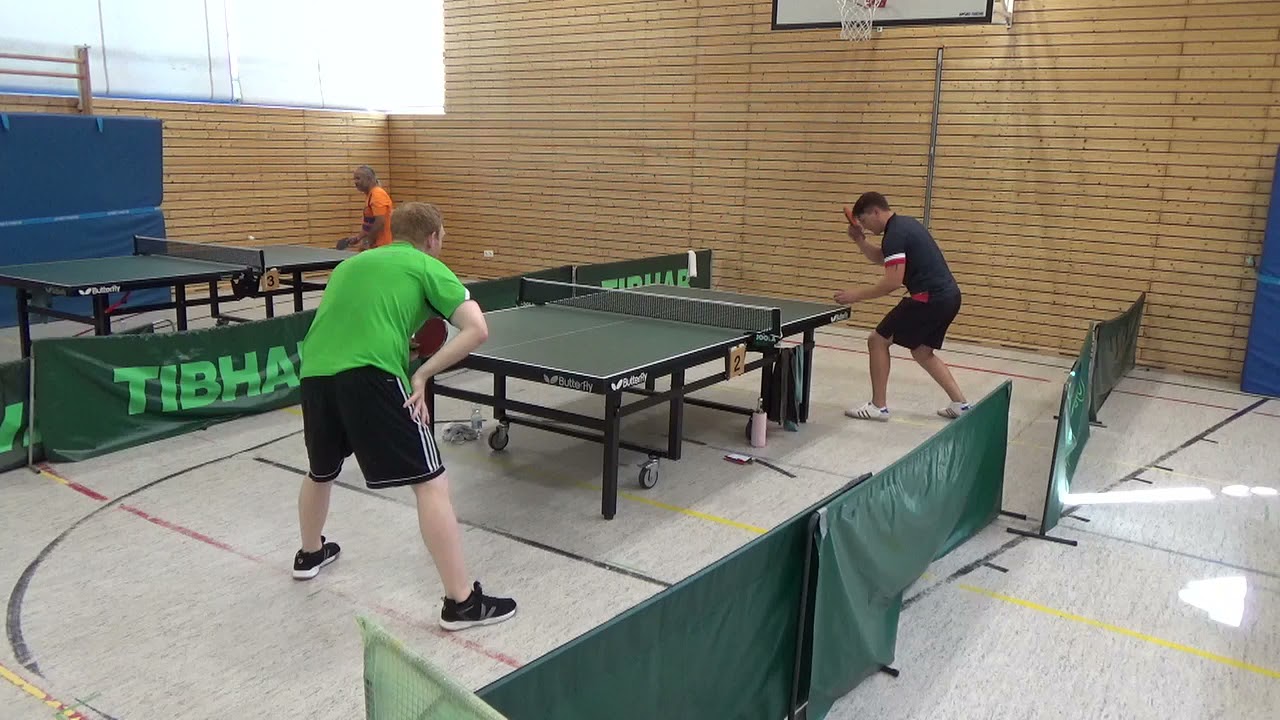 Kruse Hagenbuechach vs Klar Bad Windsheim 20210814 Table Tennis ...