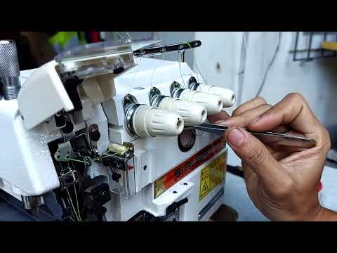 Video: Paano I-thread Ang Overlock