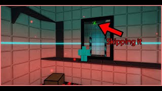 Skipping third button on Dark Sci-Facility :O Flood Escape 2
