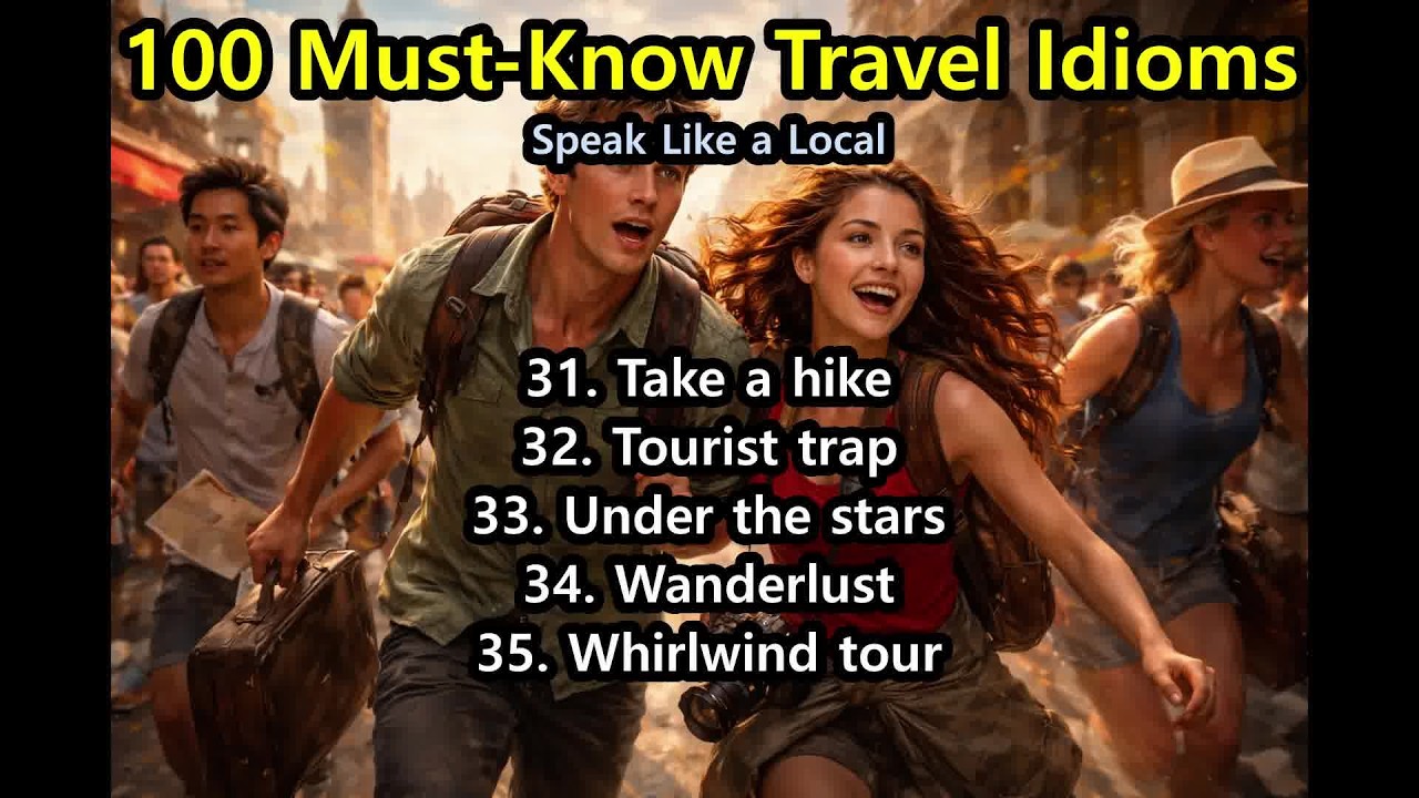 필수 여행 숙어 100선: #31 - #35