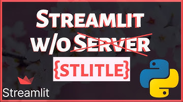 Serverless Streamlit + OpenCV Python Web App Tutorial