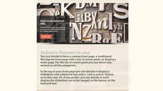Creativo: Infinitely Customizable Wordpress Theme