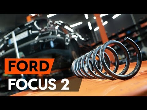 Как да сменим задна пружина за ходовата част на FORD FOCUS 2 (DA) [ИНСТРУКЦИЯ AUTODOC]