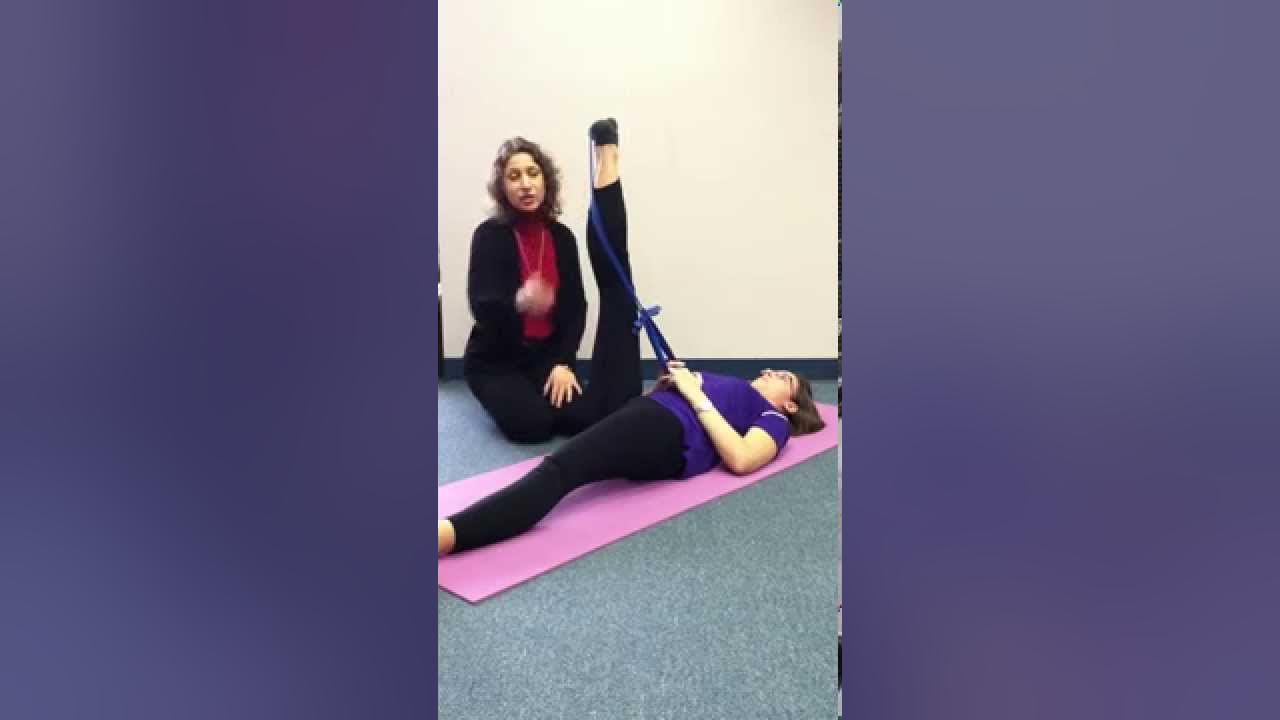 Hamstring Stretch for Dancers YouTube