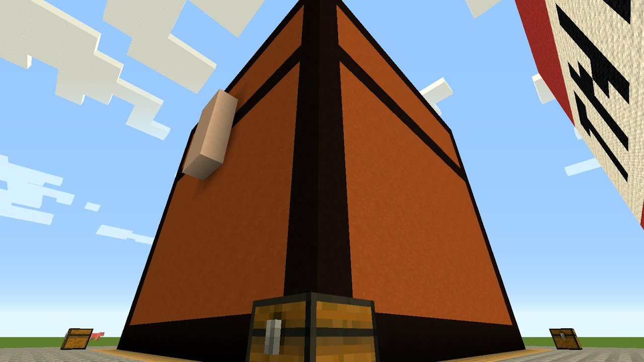 Minecraft 16x Chest Block Build & 1,872 TNT EXPLOSION!!! - YouTube